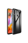 Nettech Samsung Galaxy A11 Uyumlu Lüx Seri Kamera Korumalı Arka Koruma Kılıf - Şeffaf - 1