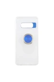 Nettech Samsung Galaxy S10 Uyumlu Doris Ring Arka Koruma Kılıf - Şeffaf - 2
