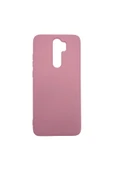Nettech Xiaomi Redmi Note 8 Pro Uyumlu Nano Silikon Arka Koruma Kılıf - Pembe - 1