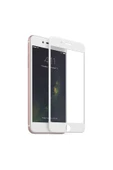 Nettech İphone 6s Plus Uyumlu Tam Kaplayan Seramik Nano Ekran Koruyucu - Beyaz - 1