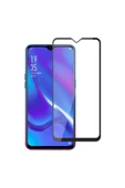 Nettech Oppo Reno 3 Uyumlu Tam Kaplayan 5d Glas Full Cam Koruyucu - Beyaz - 1