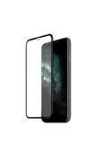 Nettech İphone 11 Pro Max Uyumlu Tam Kaplayan Seramik Nano Ekran Koruyucu - Siyah - 1