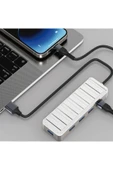 Nettech Nt-ot010 5 In 1 Usb To Type-c Dönüştürücü - Gri - 2
