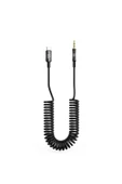 Nettech ANT-AC10 Plastik 100 Cm Jack To Lightning Aux Kablo - Siyah - 1