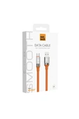 Nettech Nt-dc27 18w Plastik 100 Cm Type-c Şarj Ve Data Kablosu - Turuncu - 2