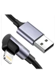 Helt HT-DC13 PD 45W İp Örgü 100 Cm Type-C To Type-C Şarj ve Data Kablosu - 2