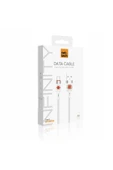 Nettech Nt-dc31 18w Plastik 100 Cm Type-c Şarj Ve Data Kablosu - Beyaz - 2