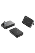 Nettech Nt-pw32 15w 20w Pd 10000 Mah Magsafe Taşınabilir Hızlı Kablosuz Şarj Aleti Powerbank - Siyah - 2
