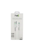 Helt Uyumlu Ht-dc07 Plastik 120 Cm Micro Data Kablo (beyaz) - 2