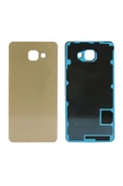 Nettech Teknonet Samsung Galaxy A710 A7 2016 Uyumlu Batarya Kapağı - Gold - 1