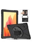 Nettech Samsung Galaxy Tab A7 Sm-t500 10.4 Inç Uyumlu Sport Seri Arka Koruma (siyah) - 2