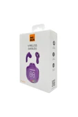 Nettech Nt-bth27 Işıklı Kulakiçi Bluetooth Kulaklık - Lila - 3