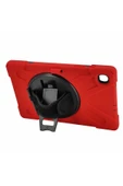 Nettech Samsung Galaxy Tab S6 Lite P610 10.4 inc Uyumlu Sport Seri Arka Koruma - Kırmızı - 1
