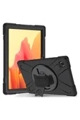 Nettech Samsung Galaxy Tab A7 Sm-t500 10.4 Inç Uyumlu Sport Seri Arka Koruma (siyah) - 1