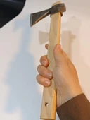 Sürmene Baltası Arkalı Nacak Kamp Odun Kesme Kırma Budama Kemik Kesme Bölme Makas Çeliği - 10