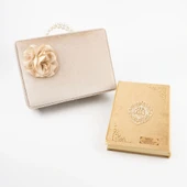 Çeyizlik Kutu Raşel Hediyelik Kuran (Orta Boy, Vizon) thumbnail 1