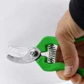 Bağ Makası 17 cm Bahçe Bitki Çiçek Gül Ağaç Üzüm Filiz Çubuk Çıbık Dal Budama Kesme Bıçkı Makas - 5