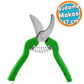 Bağ Makası 17 cm Bahçe Bitki Çiçek Gül Ağaç Üzüm Filiz Çubuk Çıbık Dal Budama Kesme Bıçkı Makas - 1