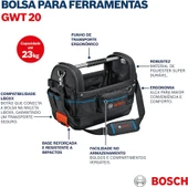Bosch Profesyonel Gwt 20 Profesyonel Takım Çantası - 1600A025L6 - 6