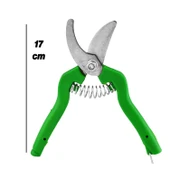 Bağ Makası 17 cm Bahçe Bitki Çiçek Gül Ağaç Üzüm Filiz Çubuk Çıbık Dal Budama Kesme Bıçkı Makas - 2
