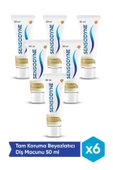 Sensodyne Tam Koruma+Beyazlatıcı Diş Macunu 50 ml x 6 Adet - 1