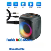 ACL Bluetooth Taşınabilir Hoparlör Kablosuz Mini Ses Bombası Şarjlı Yüksek Ses Kalitesi - 4