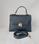 252IU412 Model Sarach Marka Siyah Renk El ve Omuz Çantası - 1