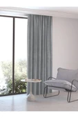 Düz Renk Fon Perde 2 Parça 145cm x 245cm - 2