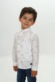 Toontoy Erkek Çocuk At Baskılı Gömlek - 1