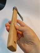 Sürmene Baltası Nacak Siyah Kamp Odun Kesme Kırma Budama Kemik Kesme Bölme Makas Çeliği - 11