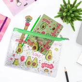 Vuki Fermuarlı Şeffaf Dosya Sulu A5 6/S VK-0072 - 5