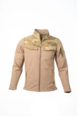 KARCAMP 301-1 Model Cep Kapaklı Unisex Softshell Polar Mont Ceket - 6