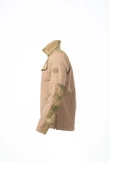 KARCAMP 301-1 Model Cep Kapaklı Unisex Softshell Polar Mont Ceket - 1