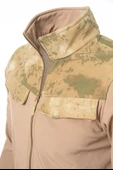 KARCAMP 301-1 Model Cep Kapaklı Unisex Softshell Polar Mont Ceket - 4
