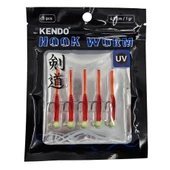 Kendo Hook Worm CY090 Jighead+Lrf Silikonu 1gr+4.5cm - 8