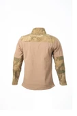 KARCAMP 301-1 Model Cep Kapaklı Unisex Softshell Polar Mont Ceket - 2