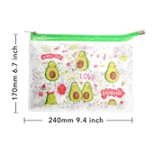 Vuki Fermuarlı Şeffaf Dosya Sulu A5 6/S VK-0072 - 4