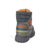 Erkek Çocuk Platin Oranj İçi Kürklü Termo Taban Suya Soğuğa Dayanıklı Günlük Rahat Bot - 4