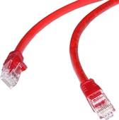 FLAXES FNK-6003K CAT6 30CM 23AWG KIRMIZI NETWORK KABLO - 1