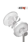 Torima SF-01 Siyah Ayarlanabilir Ayaklı 14'' İnc 45W 3 Kademeli 7 Pervaneli Vantilatör Fan - 5