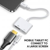 Joyroom Lightning HDMI Lightning Adaptör Kablosu 1080P Lightning Dijital AV Adaptörü - 3