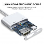 Joyroom Lightning HDMI Lightning Adaptör Kablosu 1080P Lightning Dijital AV Adaptörü - 6