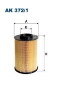 Ak372/1 Hava Filtresi (YUVARLAK) ( Ford Focus Cmax 1.6tdci 76899132 Av619601ae Ak3721 (wc238895) - 1