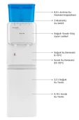 Awox Rosso Pure SS505 Arıtmalı Su Sebili Sıcak Soğuk Dolapsız - 3
