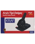 Kraf 65 Sayfa Arşiv Tipi Delgeç 180g - 1