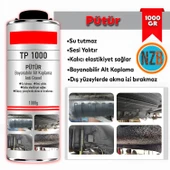 Pütür 1 Kg Araç Araba Çamurluk Taş Darbe Koruma Su Tutmaz Ses Yalıtımlı Boyanabilir Kaplama 1000 Gr - 1