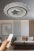 Modaluna Plafonyer Kumandalı Led Avize - 2