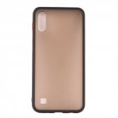Galaxy A10 Kılıf Zore Fri Mat Yüzey Renkli Kenar Kılıf - 3