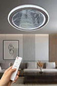 Zerinos Plafonyer Kumandalı Led Avize - 2