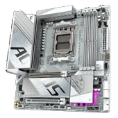 Gigabyte B850M Aorus Elite WIFI6E Ice AMD AM5 DDR5 Micro ATX Anakart - 4